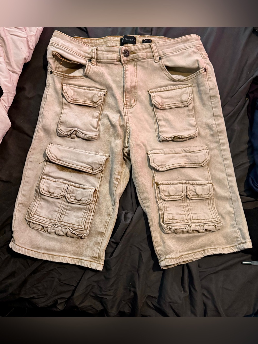Waimea Skinny Cargo Shorts Sz.34 Men